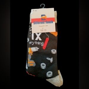 Men's Different Touch Tool Pattern Novelty Socks